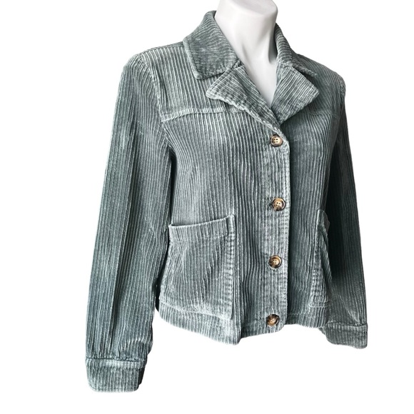 Anthropologie Avec Les Filles Tegan Corduroy Shirt Jacket, Sz M - Picture 6 of 13